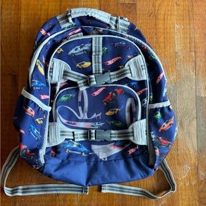 Hotwheels Pottery Barn backpack